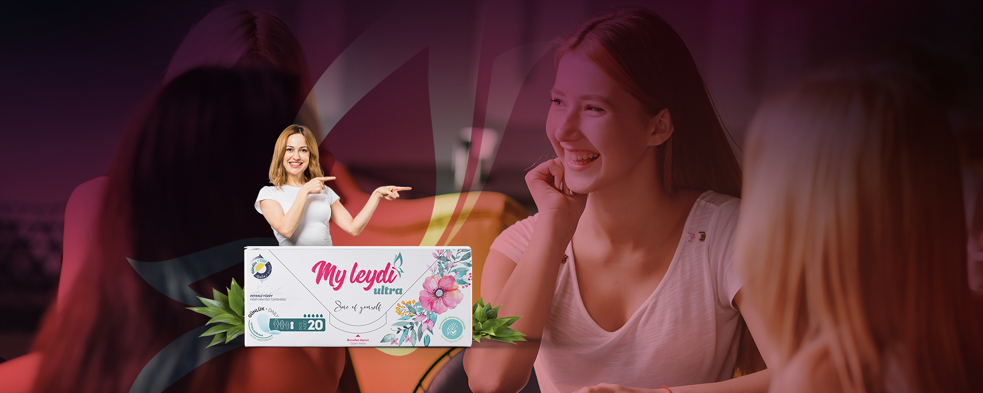 MYLEYDİ DAHA RAHAT GÜNLÜK KORUMA İÇİN MYLEYDİ PANTY LINER’I ÖNERİYOR